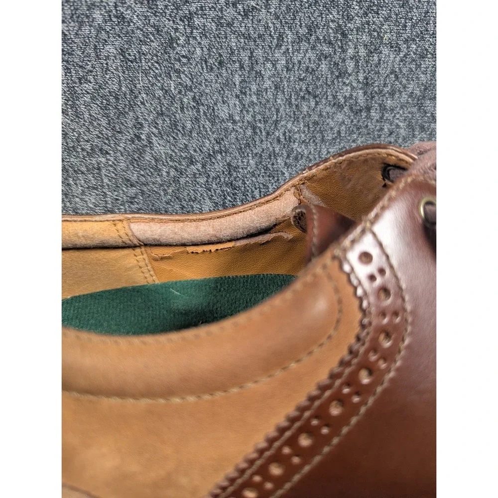 Rockport Mens Brown Leather Saddle Oxford Shoes Size 8M